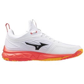 Mizuno Wave Luminous 3 V1GA242098 Zapatos de voleibol blanco 1
