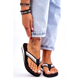 Chanclas con plataforma Big Star para mujer LL274781 Negro 1