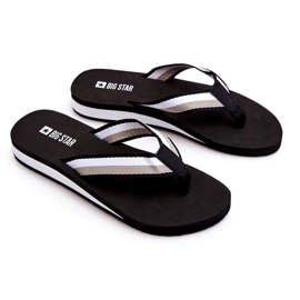 Chanclas con plataforma Big Star para mujer LL274781 Negro 4