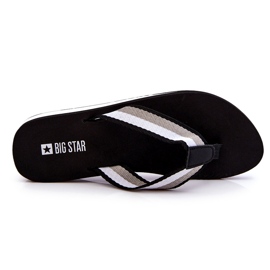 Chanclas con plataforma Big Star para mujer LL274781 Negro 5