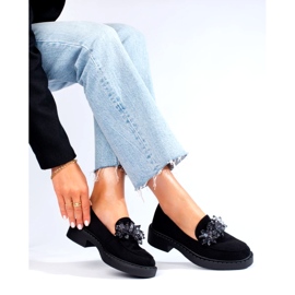 W. Potocki Mocasines Potocki ecológicos para mujeres Black 12058bk negro 3