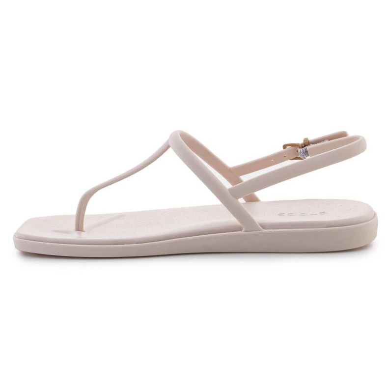 Sandalias Crocs japoneses para mujeres Miami Thong Flip 209793-0WW DEF beige 4