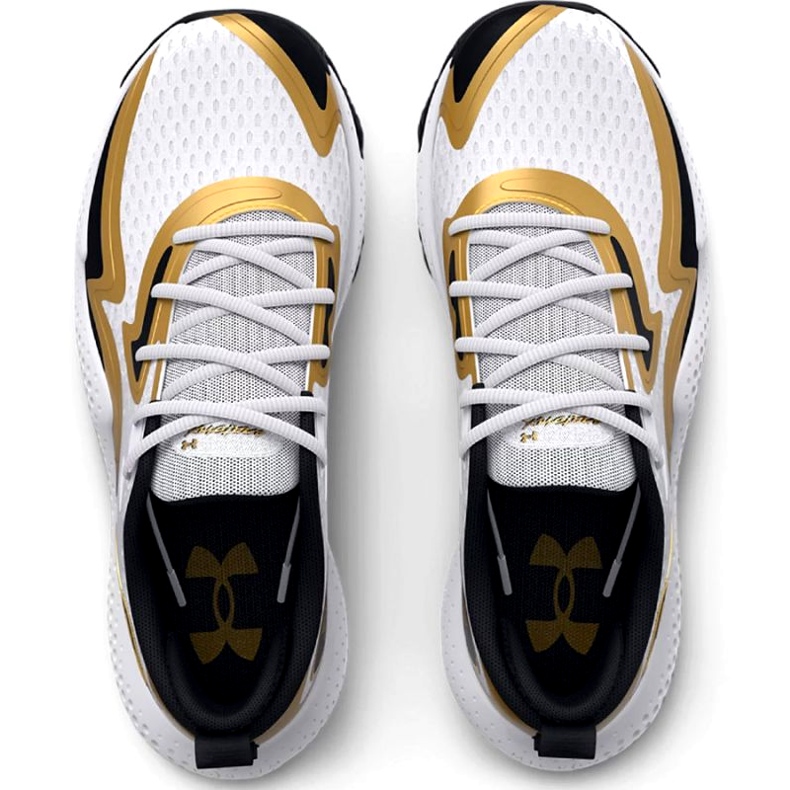 Under Armour Zapatos de baloncesto bajo Armour Spawn 5 3026285 101 blanco 3