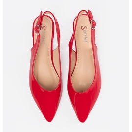 Seastar Bombas barnizadas de mujeres rojas rojo 3