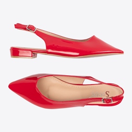 Seastar Bombas barnizadas de mujeres rojas rojo 4