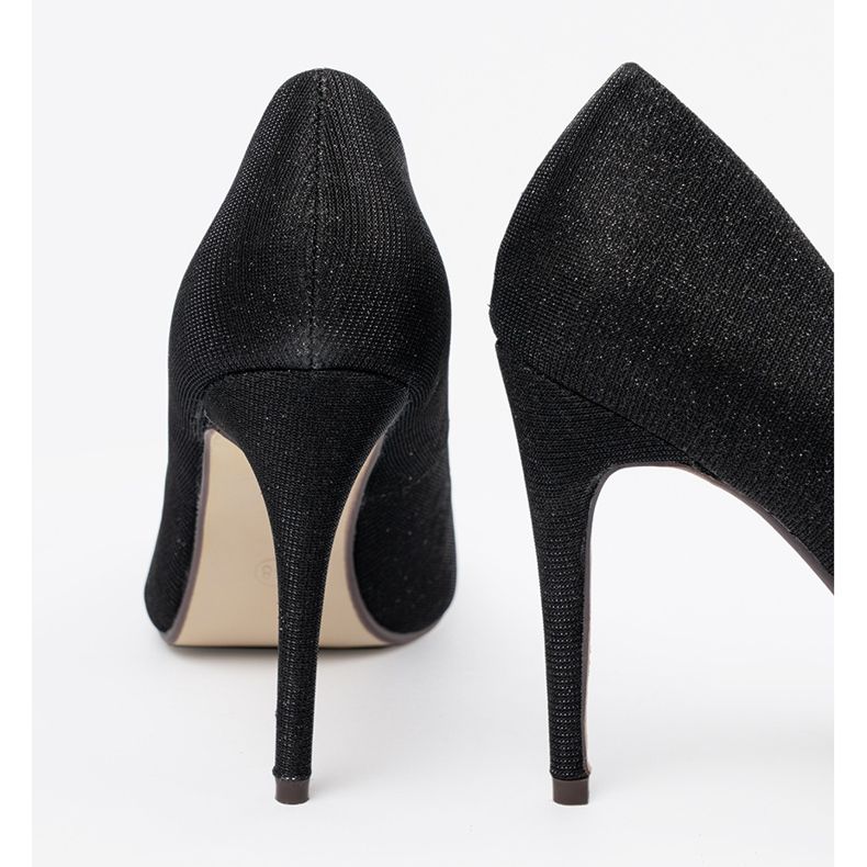 Seastar Bombas de brillo negro con dedos desnudos 1