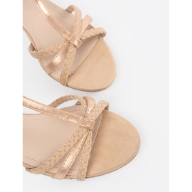 Shelvt Sandalias beige planas 2