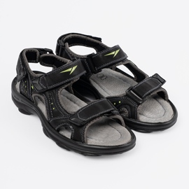 Shelvt Sandalias deportivas negras negro 5