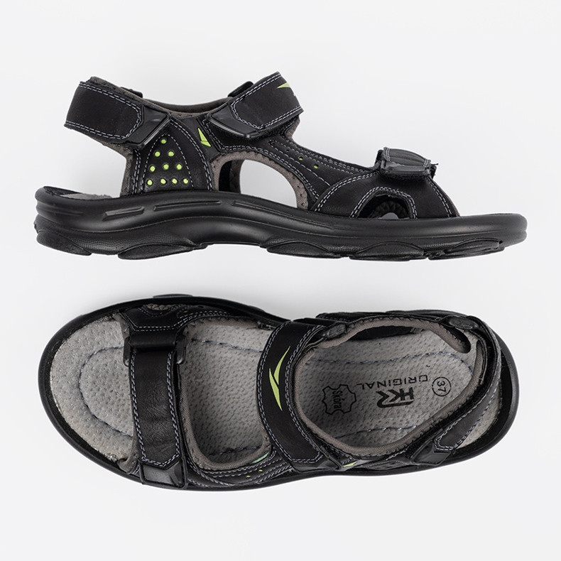 Shelvt Sandalias deportivas negras negro 1