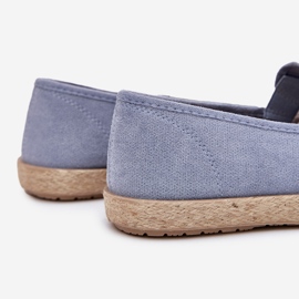 Zapatillas de zapatillas para hombres de alparto con blue de gamuza ecológica azul 7