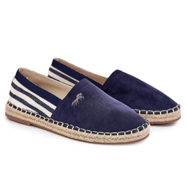Men's Eco -SueDe Apartrilles Navy Blue azul 5