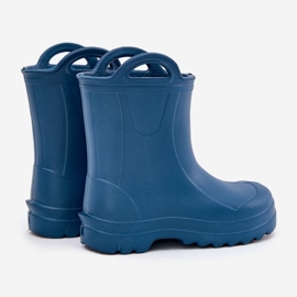Galoshes de niños de Lemigo Doggy 735 azul marino 2 Galoshes de niños de Lemigo Doggy 735 azul marino 2