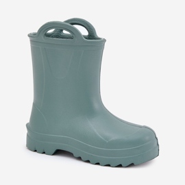 Galoshes de niños de Lemigo Doggy 735 Green verde 5