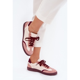 Zapatillas de cuero para mujeres zazoo n1202 rosa rosado 6
