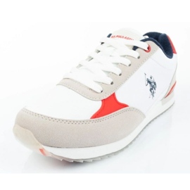 U.S. Polo Zapatillas deportivas US Polo ASSN. UP21M48062-WHI-RED01 blanco 13