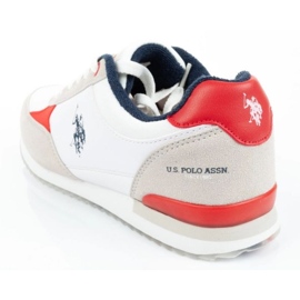 U.S. Polo Zapatillas deportivas US Polo ASSN. UP21M48062-WHI-RED01 blanco 15