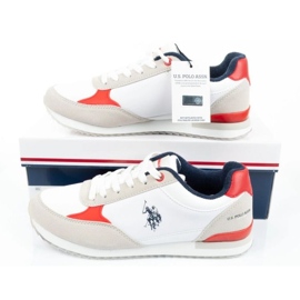 U.S. Polo Zapatillas deportivas US Polo ASSN. UP21M48062-WHI-RED01 blanco 20
