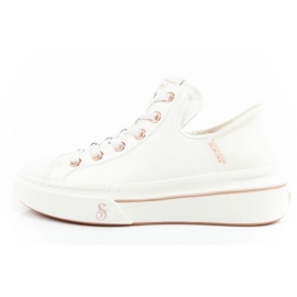 Skechers Snoop One -Og Leather Slip -ins 186001/WHT Zapatos blanco 12
