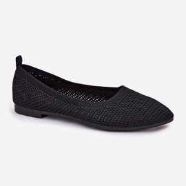 Material de malla de mujeres bailarinas negras negro 4