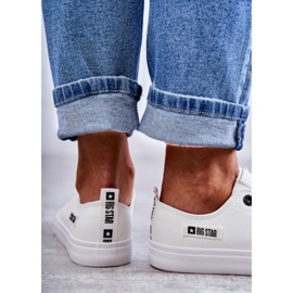 Sneakers Mujer Low Leather Big Star KK274010 Blanco 3