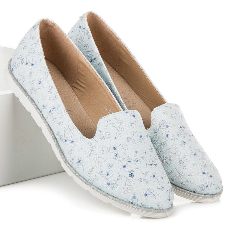 Vices señores con flores azul 2