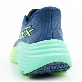 Zapatillas para correr skechers max amortiguación slip -ins 129473/nvlm azul 4