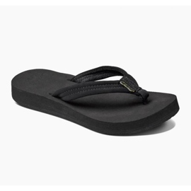 Reef Flip-flops de la brisa de cojín de arrecife en RF001454-BK2 negro 1