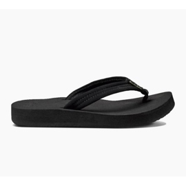 Reef Flip-flops de la brisa de cojín de arrecife en RF001454-BK2 negro 5