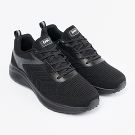DK Zapatos deportivos para hombres livianos negros 2