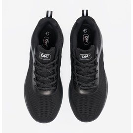 DK Zapatos deportivos para hombres livianos negros 3