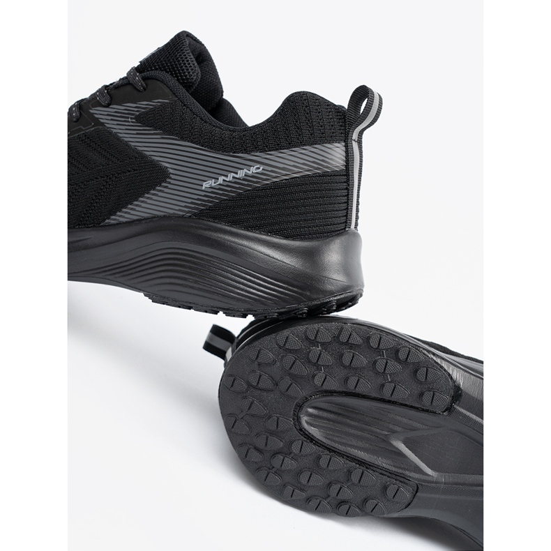 DK Zapatos deportivos para hombres livianos negros 1