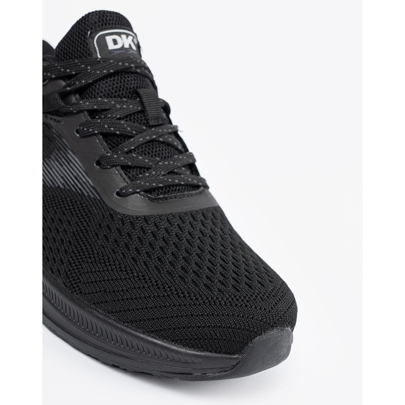 DK Zapatos deportivos para hombres livianos negros 2 DK Zapatos deportivos para hombres livianos negros 2