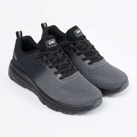 Zapatos livianos negros y grises dk 3