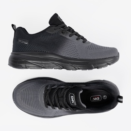 Zapatos livianos negros y grises dk 5