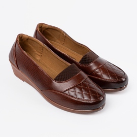 Zapatos bajos marrones clásicos marrón 2