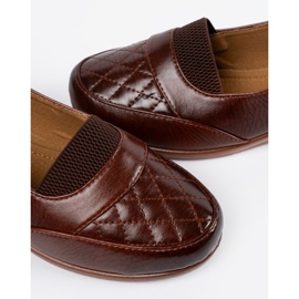 Zapatos bajos marrones clásicos marrón 4