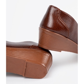 Zapatos bajos marrones clásicos marrón 1