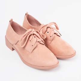 Seastar Zapatos atados de color rosa claro rosado 1