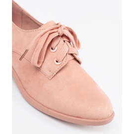 Seastar Zapatos atados de color rosa claro rosado 3