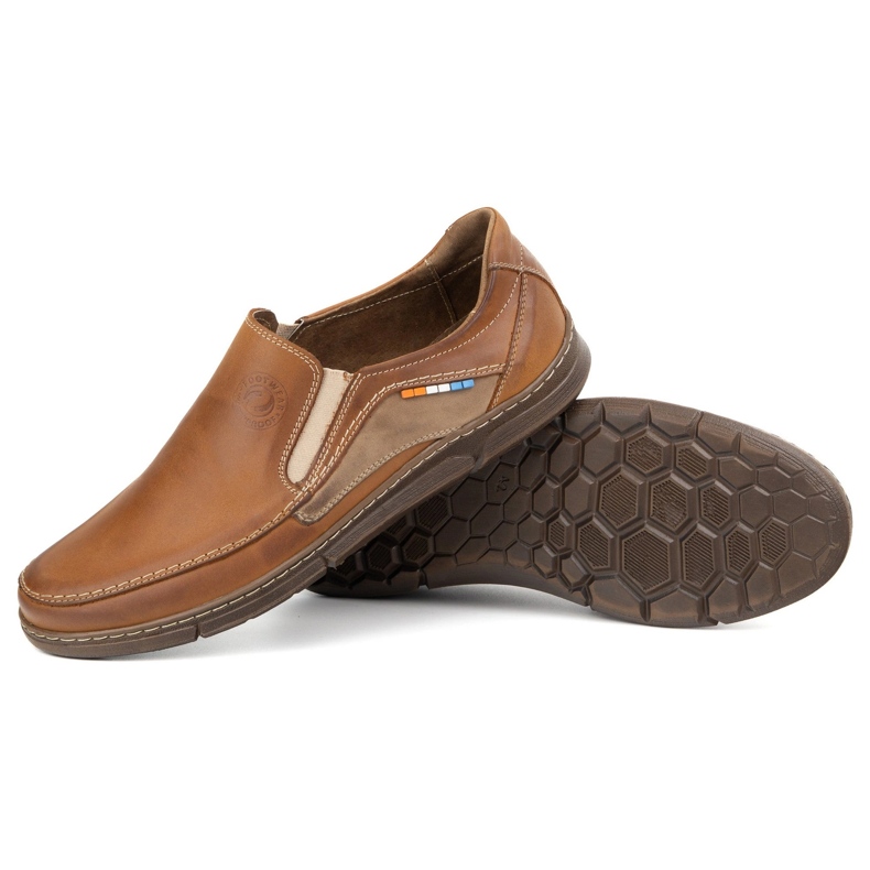 Olivier Slip-on 283gt Camel Brown Cuero Mocasins marrón marrón 2