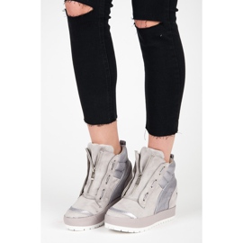 Vices Deportivas plataforma gris 6