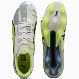 Puma King Ultimate Forever FG/AG 108426-01 Zapatos de fútbol gris 2