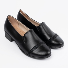 Zapatos de bajo cañón de mujeres negras negro 2