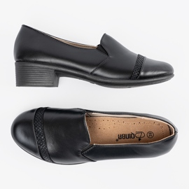 Zapatos de bajo cañón de mujeres negras negro 4