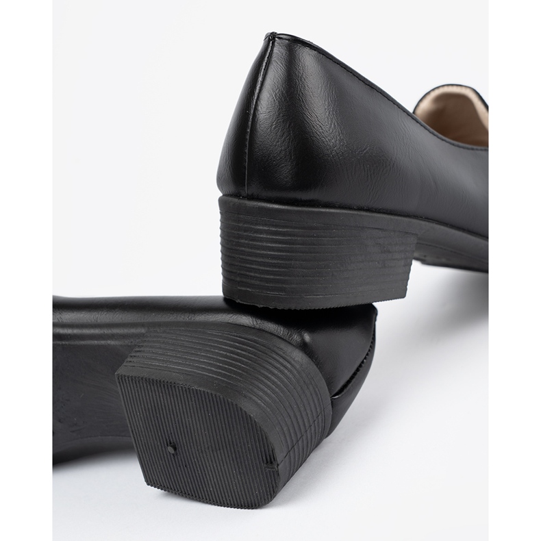 Zapatos de bajo cañón de mujeres negras negro 1