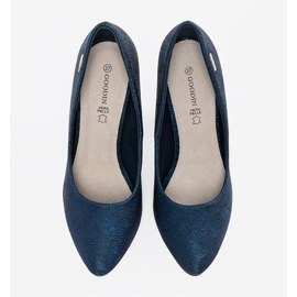 Goodin Army Blue High Heels azul 4