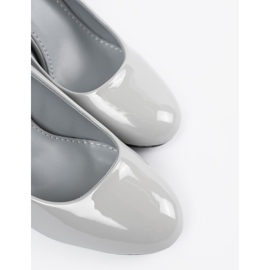 Seastar Bombas barnizadas gris claro 2
