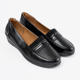 Tacones de cuña negros 3
