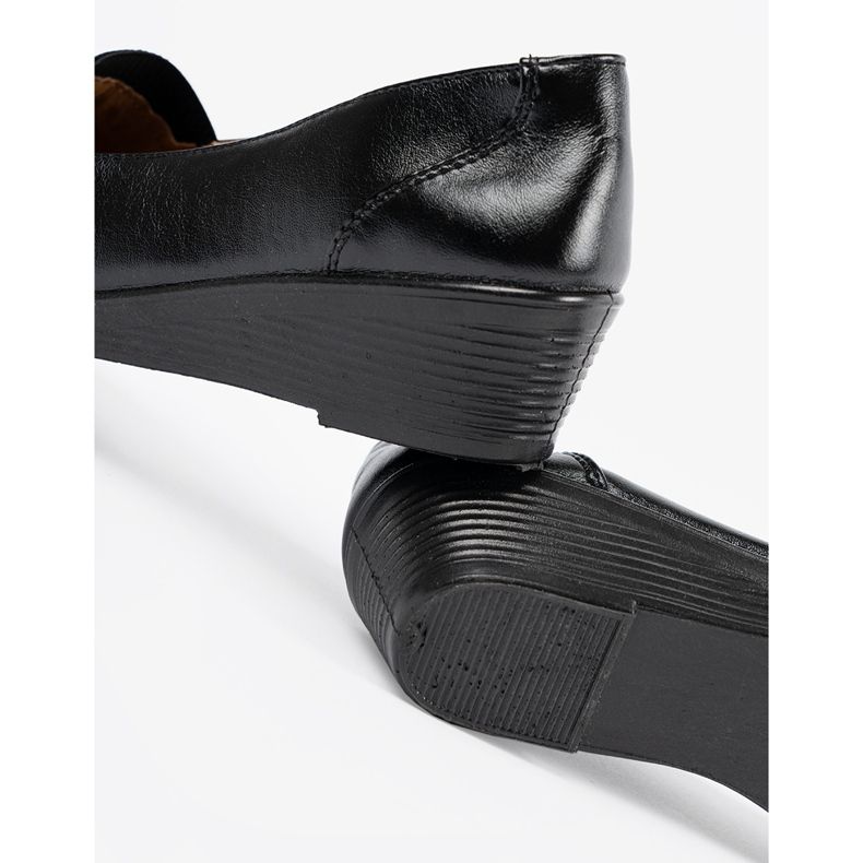 Tacones de cuña negros 2 Tacones de cuña negros 2