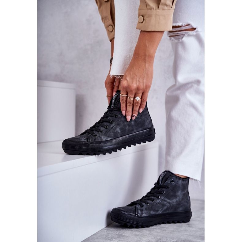 Zapatillas de deporte de GG274069 Black GG274069 de aislamiento aislante de Big Star gris 3